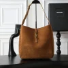 SAINT LAURENT Shoulder Bags Smooth Leather (Brown-Gold) 30X31X13CM F30202608080741