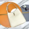 SAINT LAURENT Shoulder Bags Smooth Leather (Cream-Gold) 30X31X13CM E50202608082370