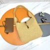 SAINT LAURENT Shoulder Bags Straw (Beige-Brown) 30X31X13CM E30202608080301