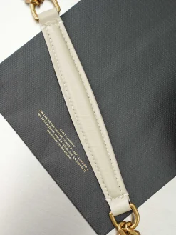 Alternative view of SAINT LAURENT Shoulder Bags Waxed Calfskin (Cream-Gold) 41X35X15CM F50202608080800