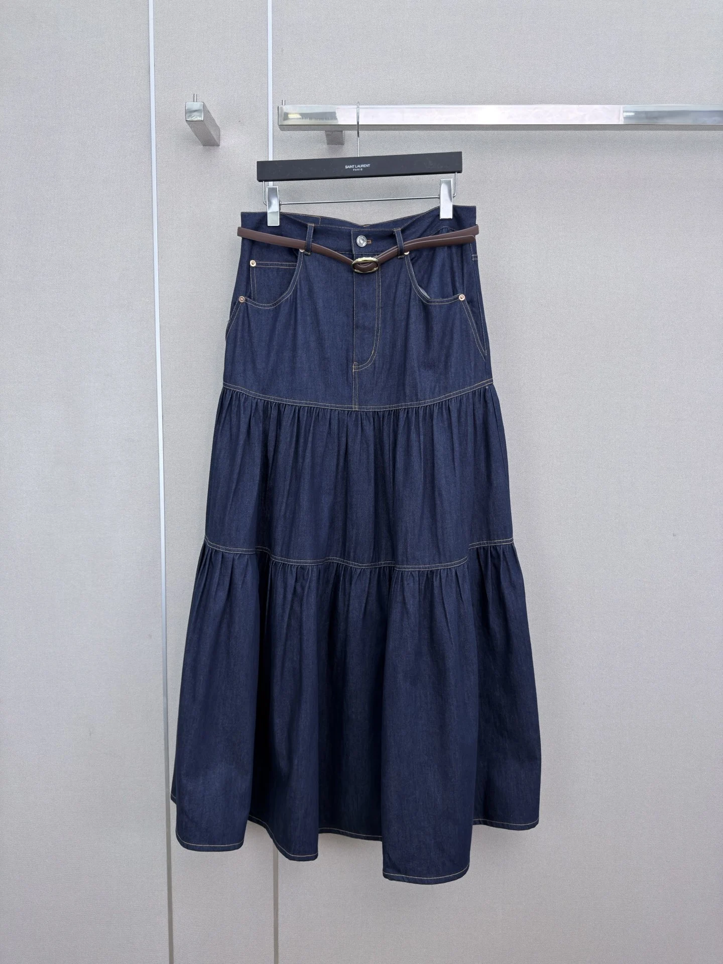 SAINT LAURENT Skirts Denim S-L C00202608041795