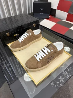 Alternative view of SAINT LAURENT Sneakers Calfskin & Lambskin EU38-44 B10202608031987