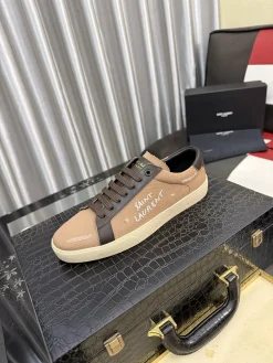 SAINT LAURENT Sneakers Calfskin Leather EU38-44 B00202608031995