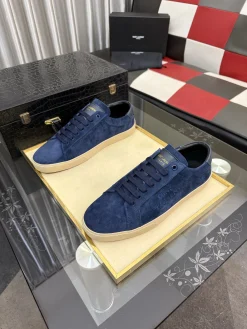 Alternative view of SAINT LAURENT Sneakers Calfskin & Sheepskin EU38-44 B10202608031984