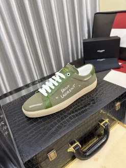SAINT LAURENT Sneakers Italian Calfskin EU38-44 B00202608031997