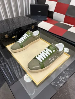 Alternative view of SAINT LAURENT Sneakers Italian Calfskin EU38-44 B00202608031997