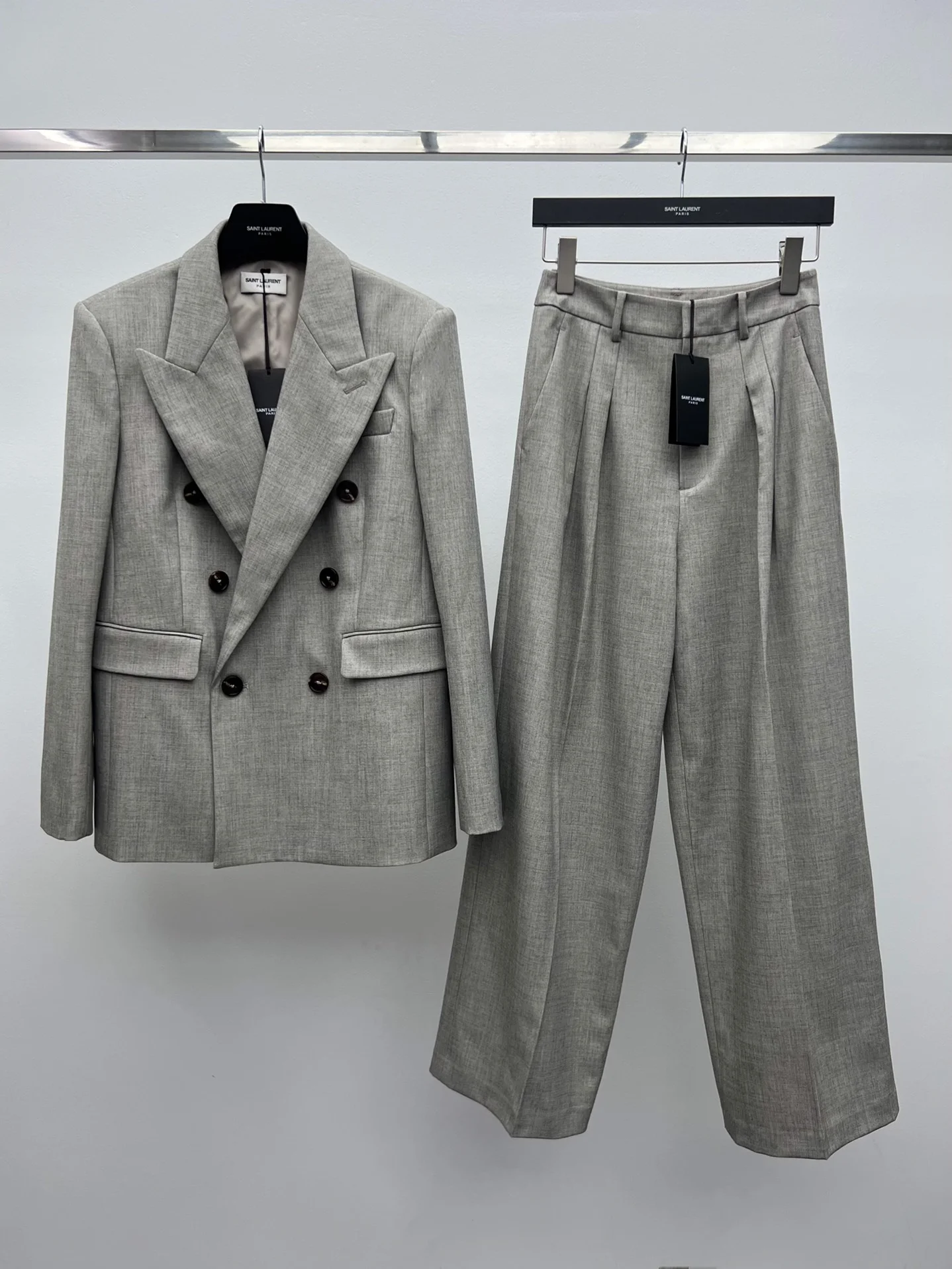 SAINT LAURENT Suits Wool Blend S-M-L E05202608041129
