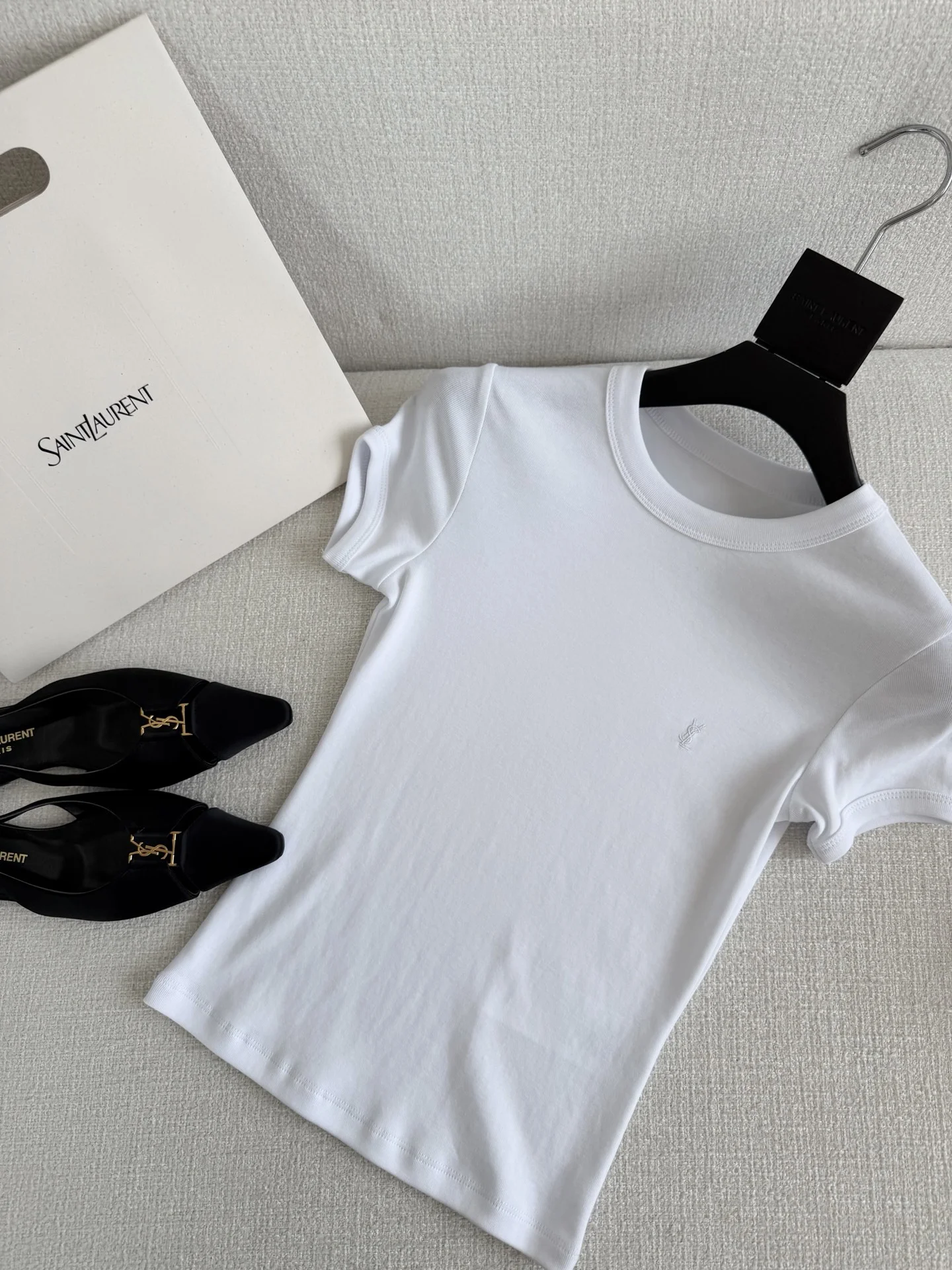 SAINT LAURENT T-shirts Cotton One Size A75202608041177 - Image 2