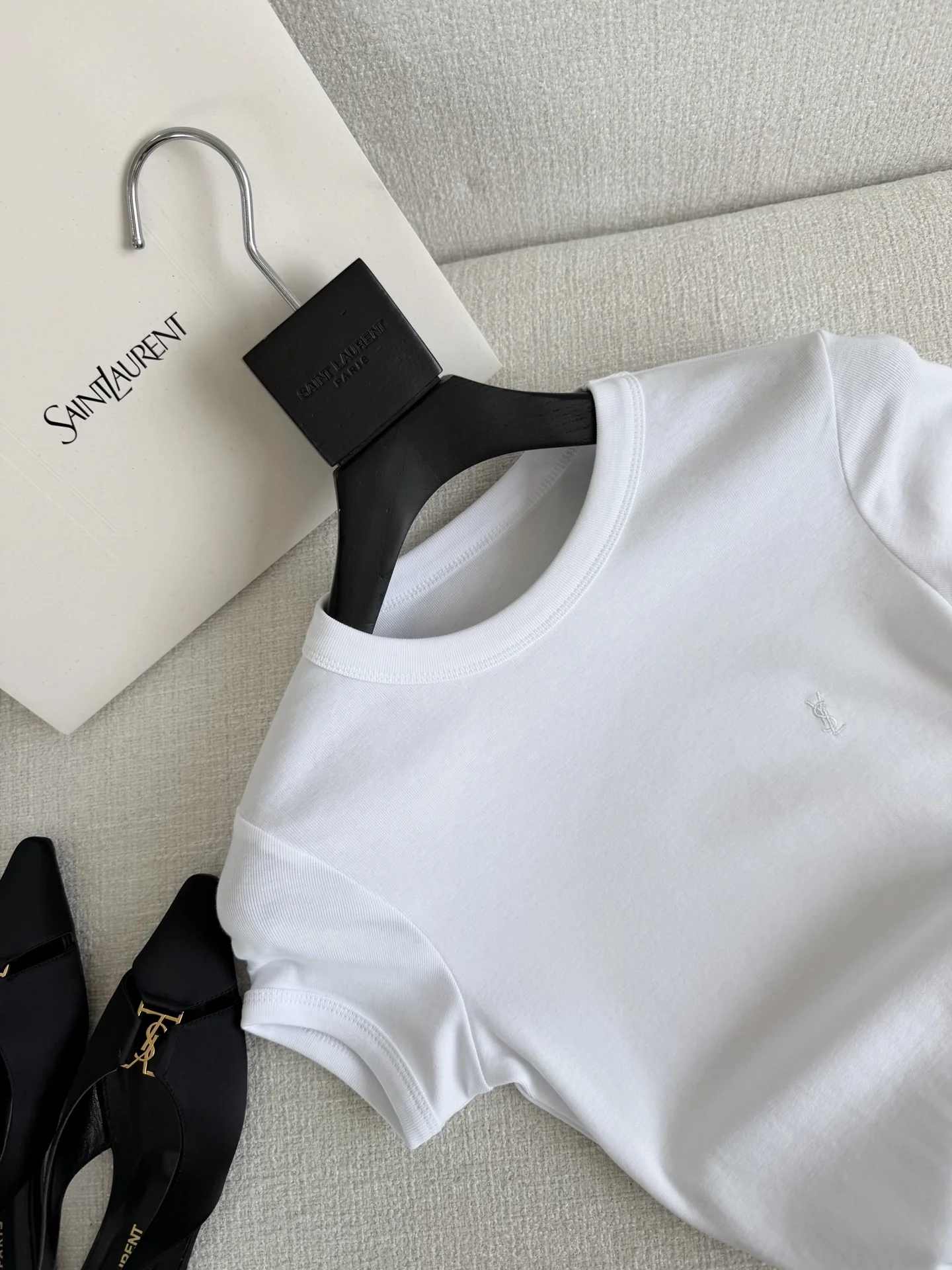 SAINT LAURENT T-shirts Cotton One Size A75202608041177 - Image 3