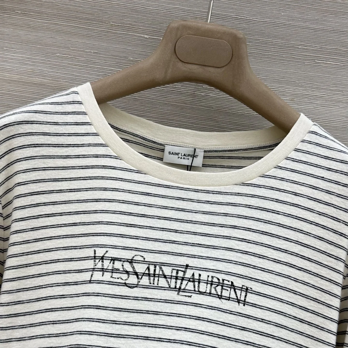 SAINT LAURENT T-shirts Cotton S-L B45202608040073 - Image 4