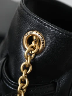 Alternative view of SAINT LAURENT Totes Bags Lamb Leather (Black-Gold) 26X18X11CM E30202608080885