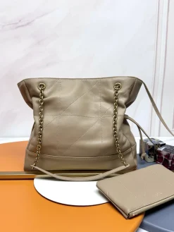 Alternative view of SAINT LAURENT Totes Bags Lambskin Leather (Beige-Gold) 27X29X11CM E90202608082180