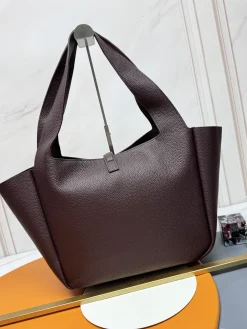 Alternative view of SAINT LAURENT Totes Bags Leather (Brown-Gold) 50X28X18CM F00202608082039