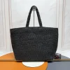 SAINT LAURENT Totes Bags Raffia (Black) 41X43X17CM E70202608082583