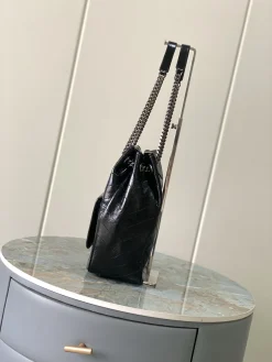 Alternative view of SAINT LAURENT Totes Bags Waxed Calf Leather (Black) 25X30X8-12CM F00202608082163