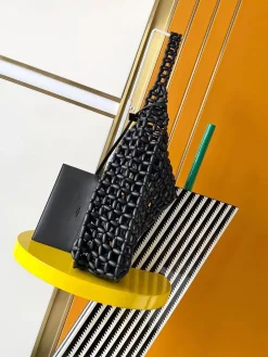 Alternative view of SAINT LAURENT Totes Bags Wood Beads (Black-Gold) 30X35X10CM G00202608080370