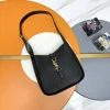 SAINT LAURENT Trend Bags Leather (Black-Gold) 15X16X7CM E24202608082355
