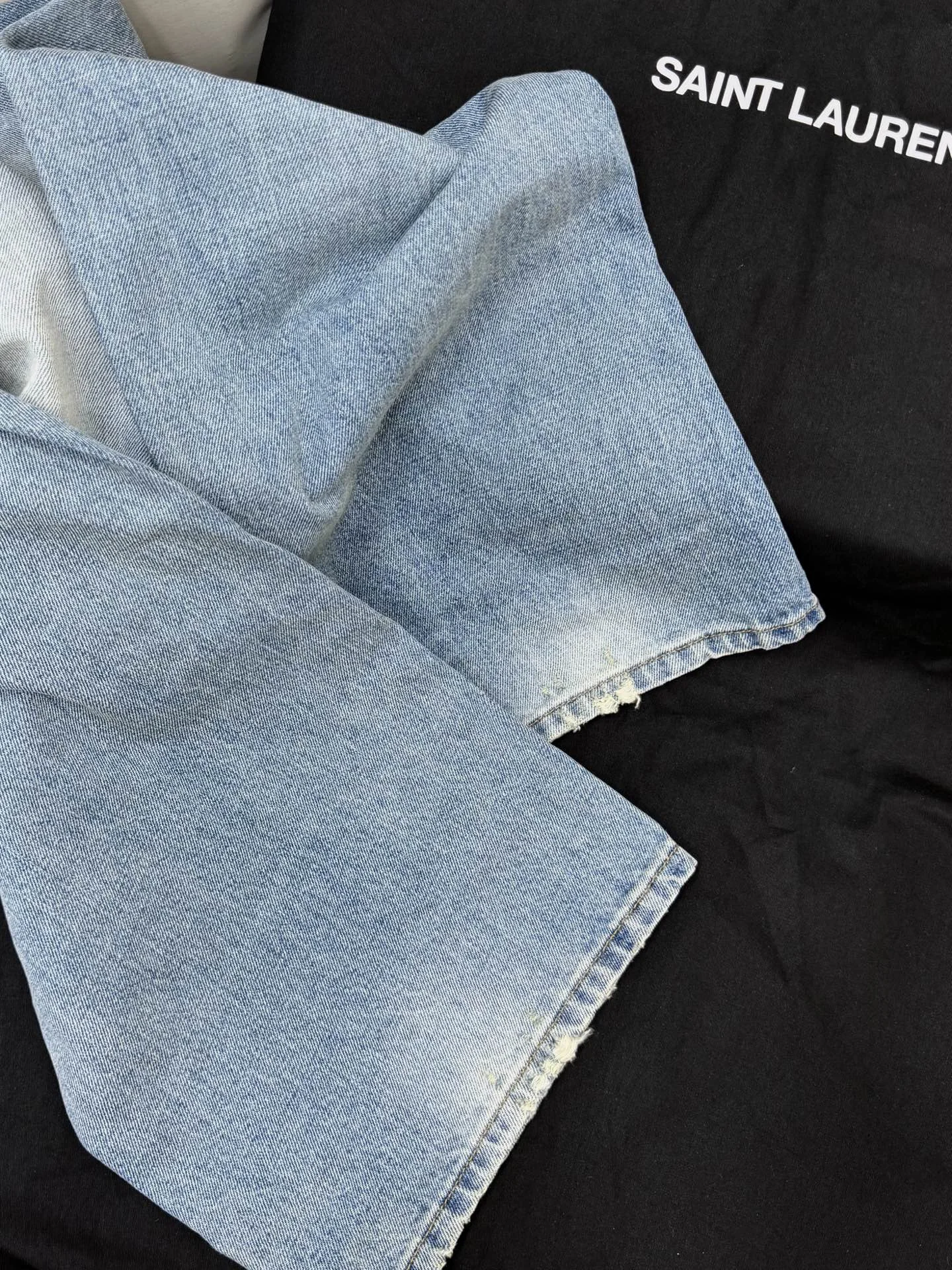 SAINT LAURENT Trousers Denim S-L C85202608041193 - Image 6
