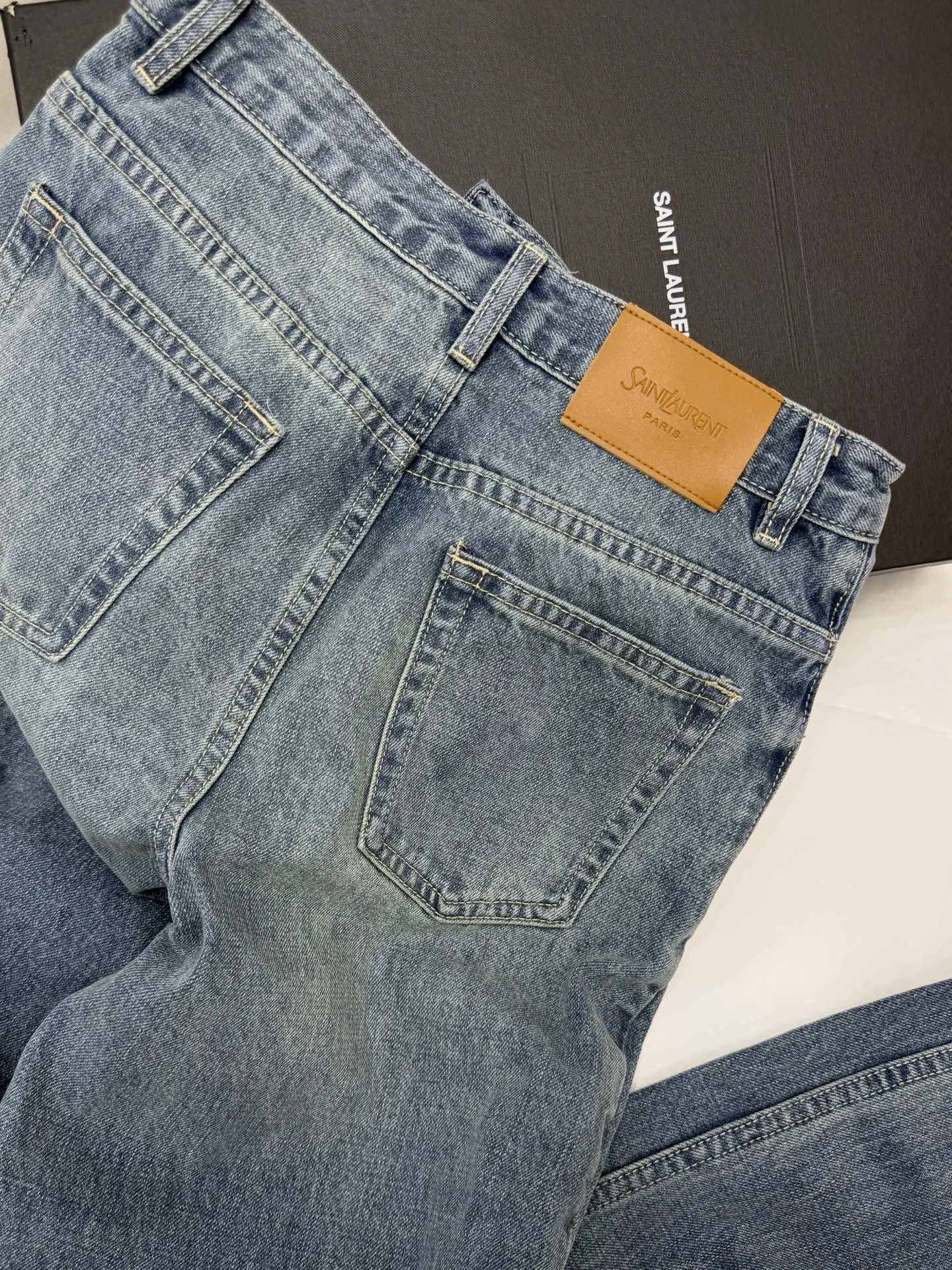 SAINT LAURENT Trousers Denim S-M-L C85202608041192 - Image 3