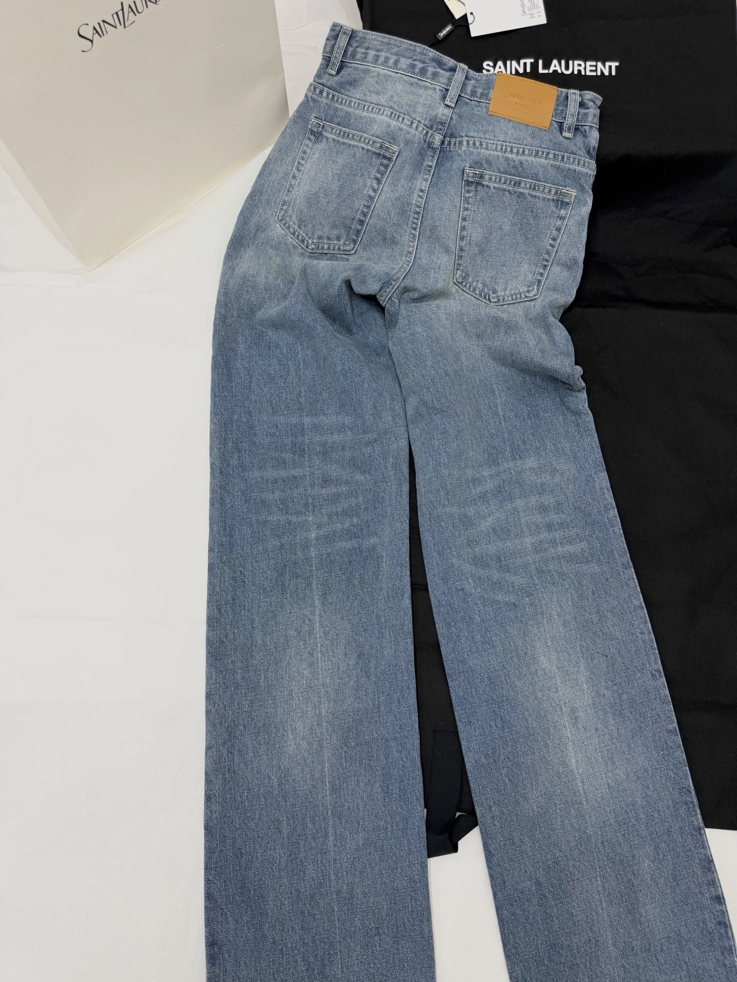 SAINT LAURENT Trousers Denim S-M-L C85202608041192 - Image 6