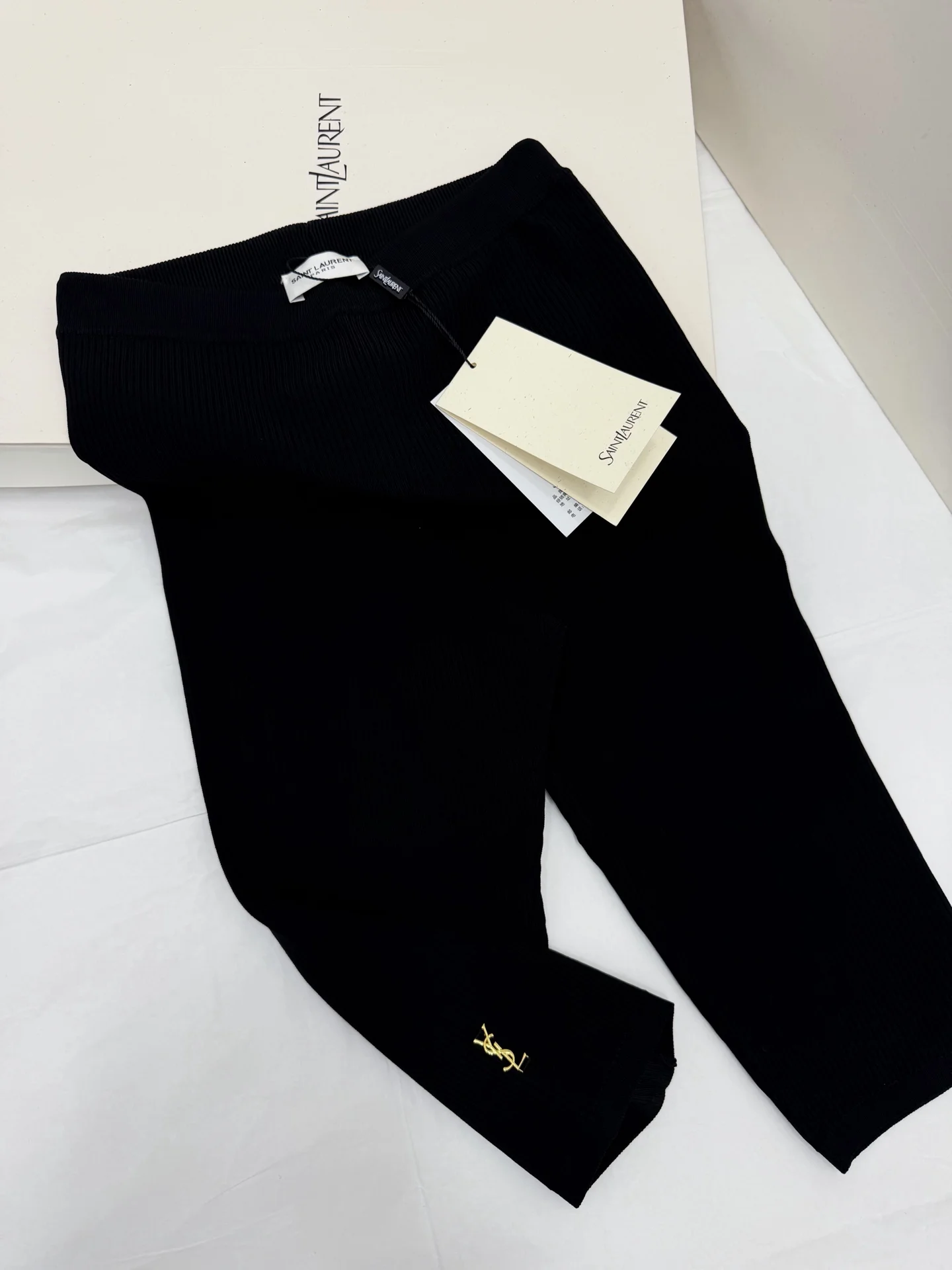 SAINT LAURENT Trousers Knit Fabric S-M-L B15202608041195
