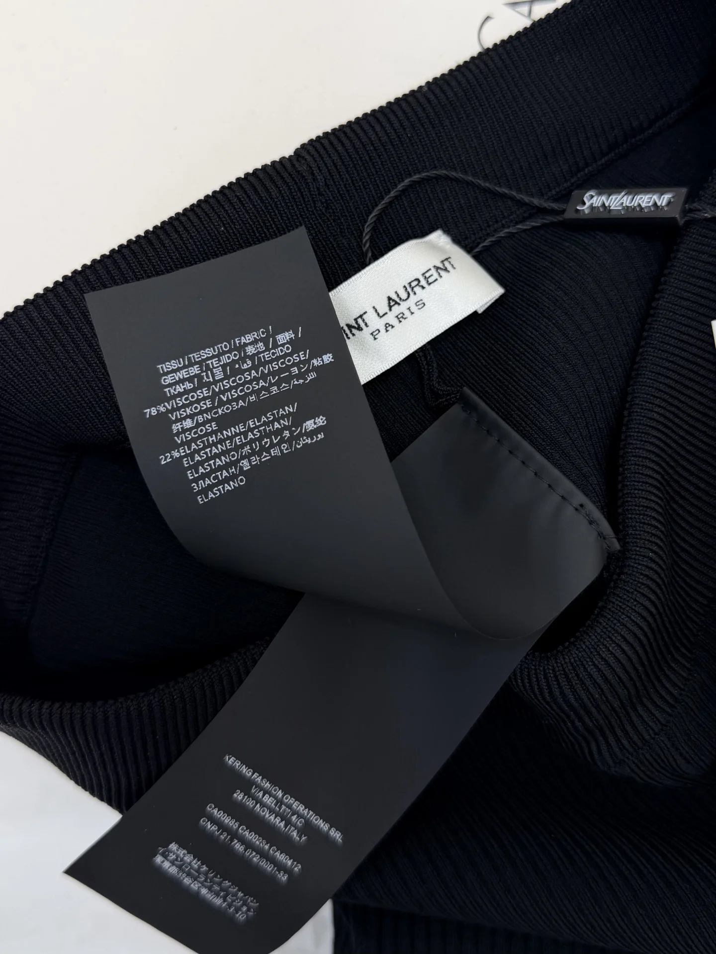 SAINT LAURENT Trousers Knit Fabric S-M-L B15202608041195 - Image 5