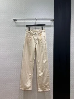 SAINT LAURENT Trousers Washed Denim 26-29 B20202608040405