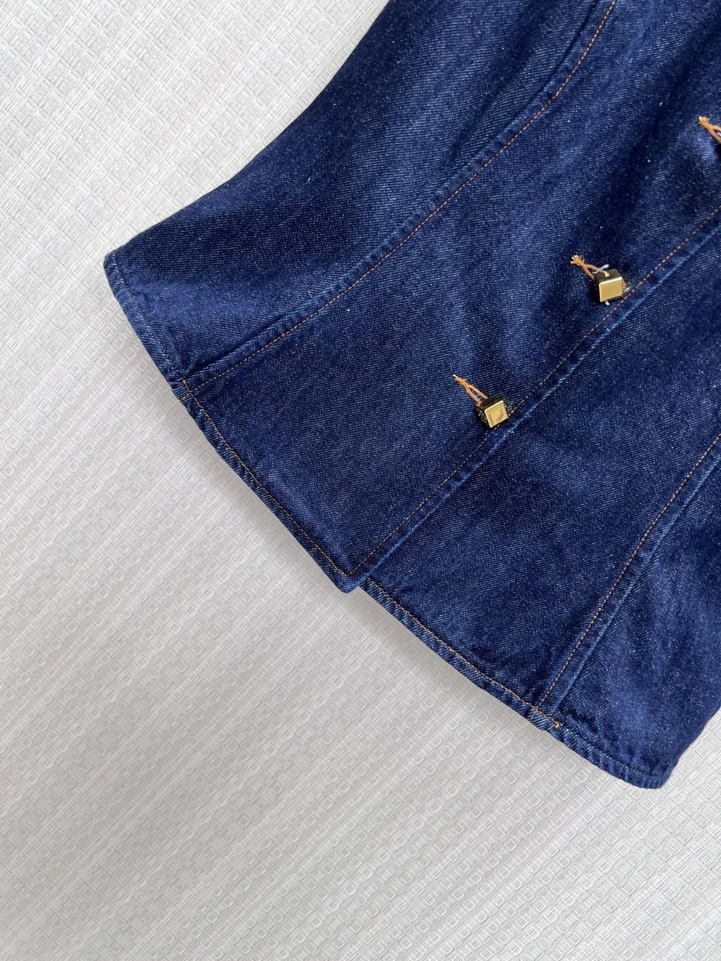 SAINT LAURENT Vests Denim 36-40 B75202608041574 - Image 8