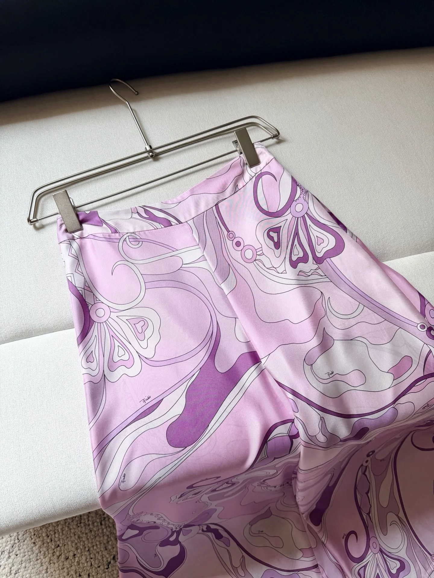 STELLA Trousers Silk Twill S M L XL E15202608041469 - Image 2
