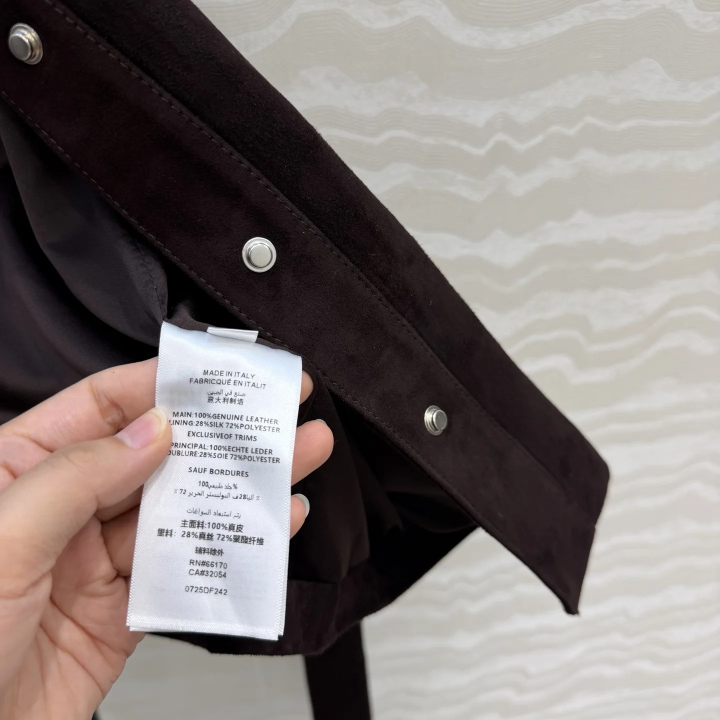 THE ROW Jackets Suede Calfskin M G70202608041713 - Image 8