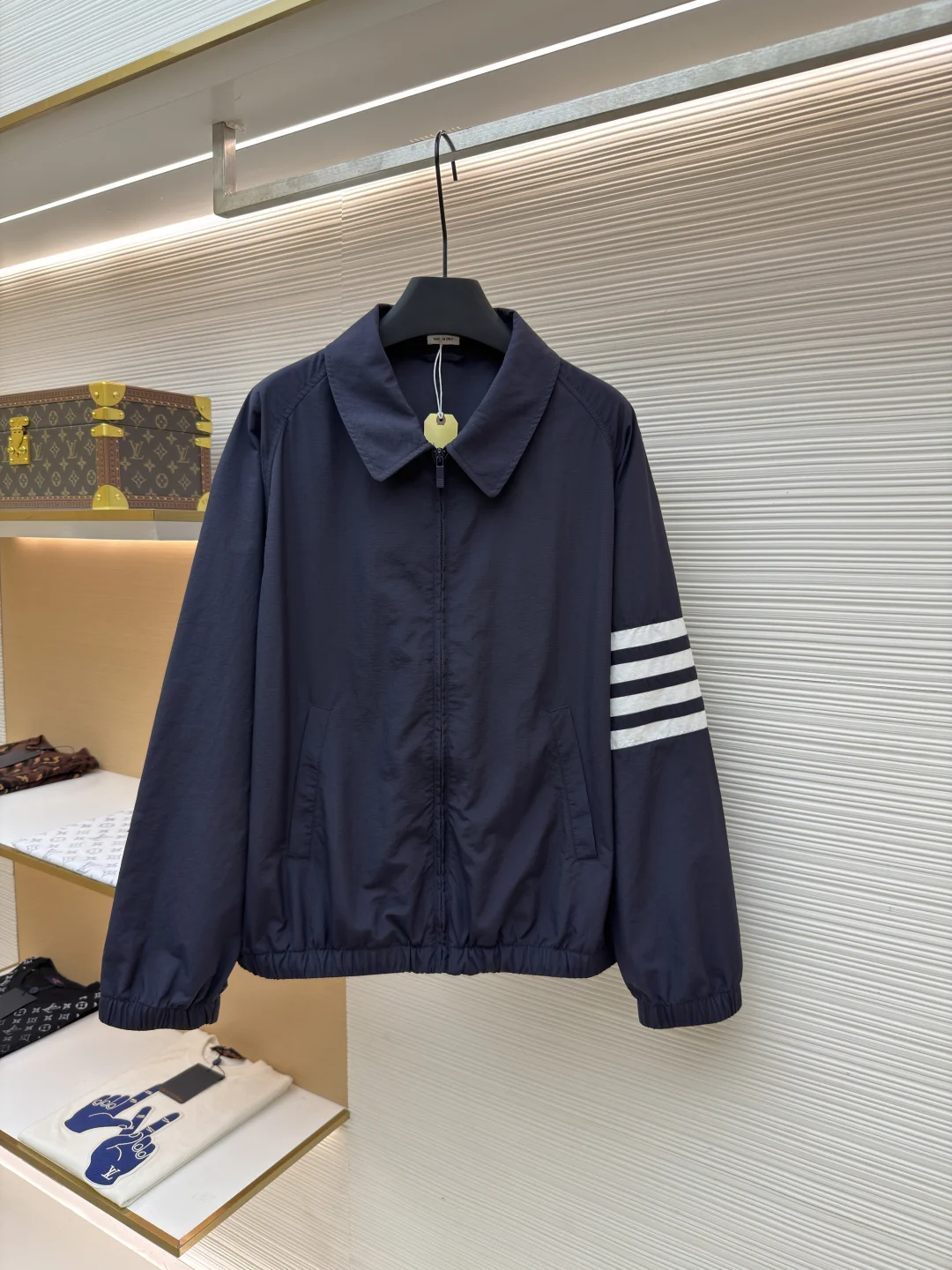 THOM BROWNE Jackets Technical Fabric 1-4 B25202608060170