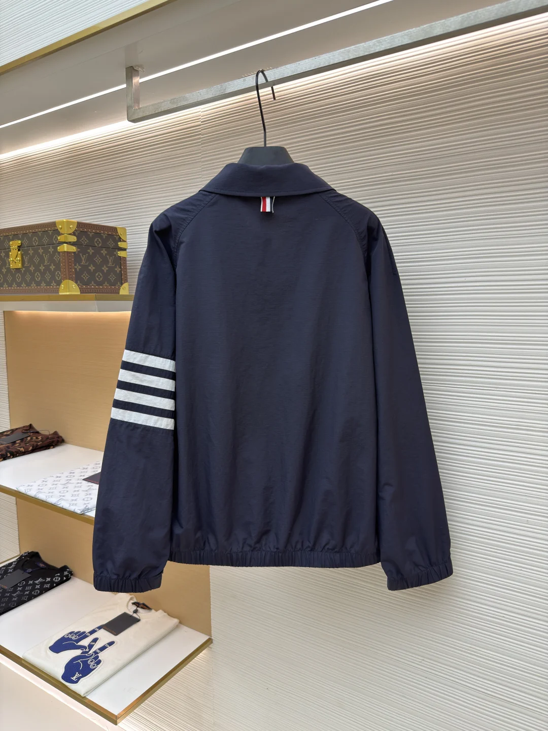THOM BROWNE Jackets Technical Fabric 1-4 B25202608060170 - Image 2