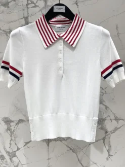 Alternative view of THOM BROWNE Polos S-L A80202608042604