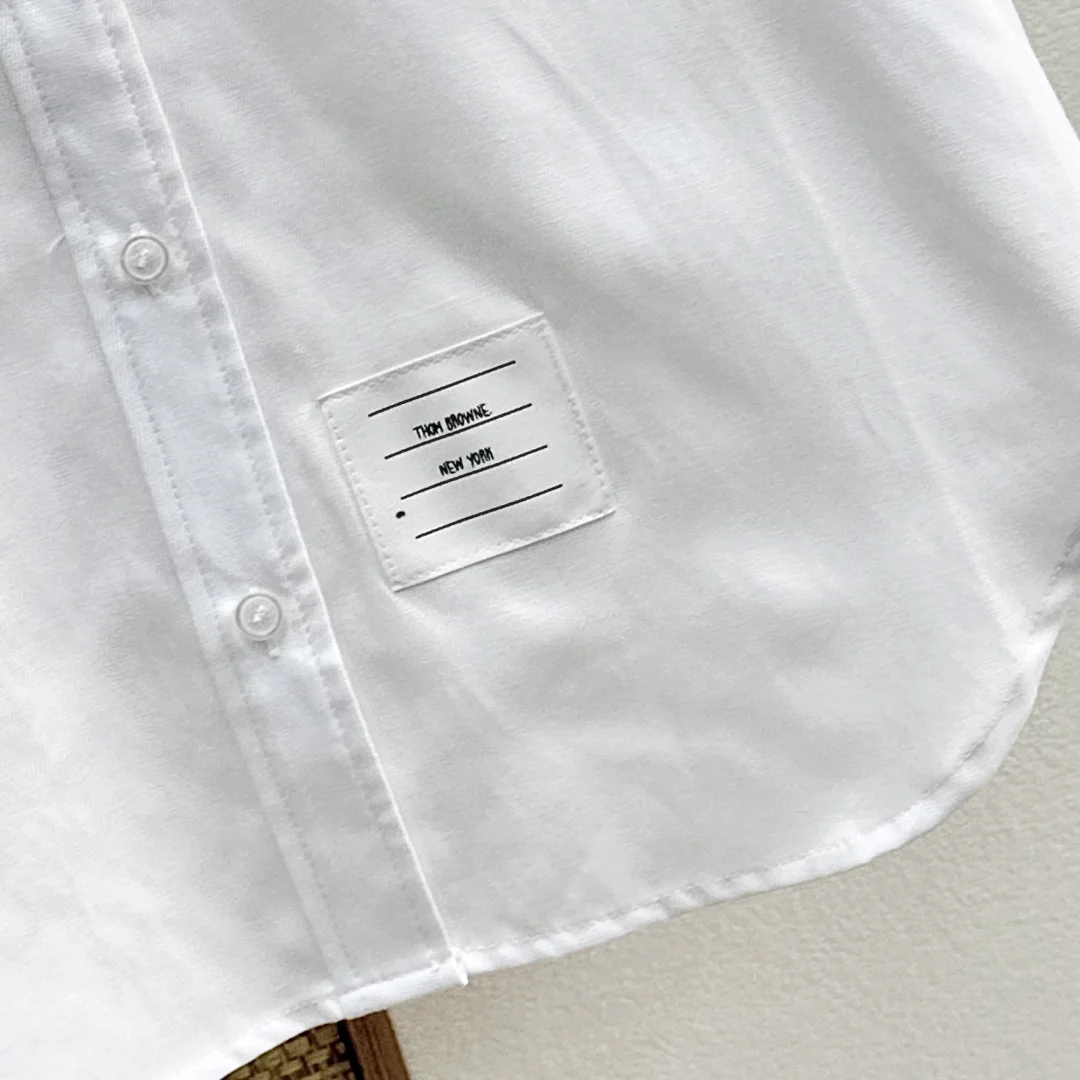 THOM BROWNE Shirts Oxford Fabric S M L B15202608042362 - Image 7