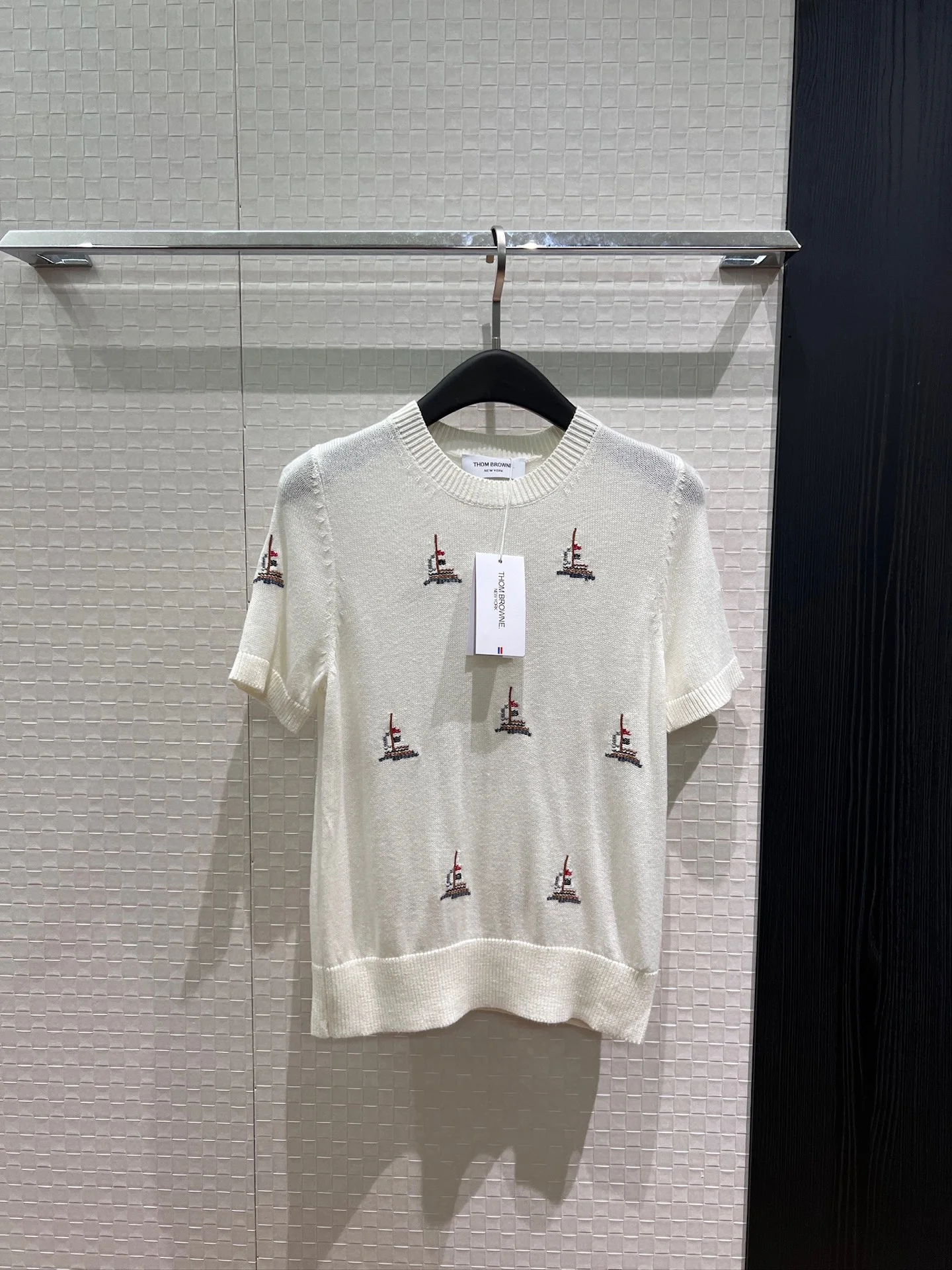 THOM BROWNE Sweaters Cotton Knit S-M-L B20202608040994