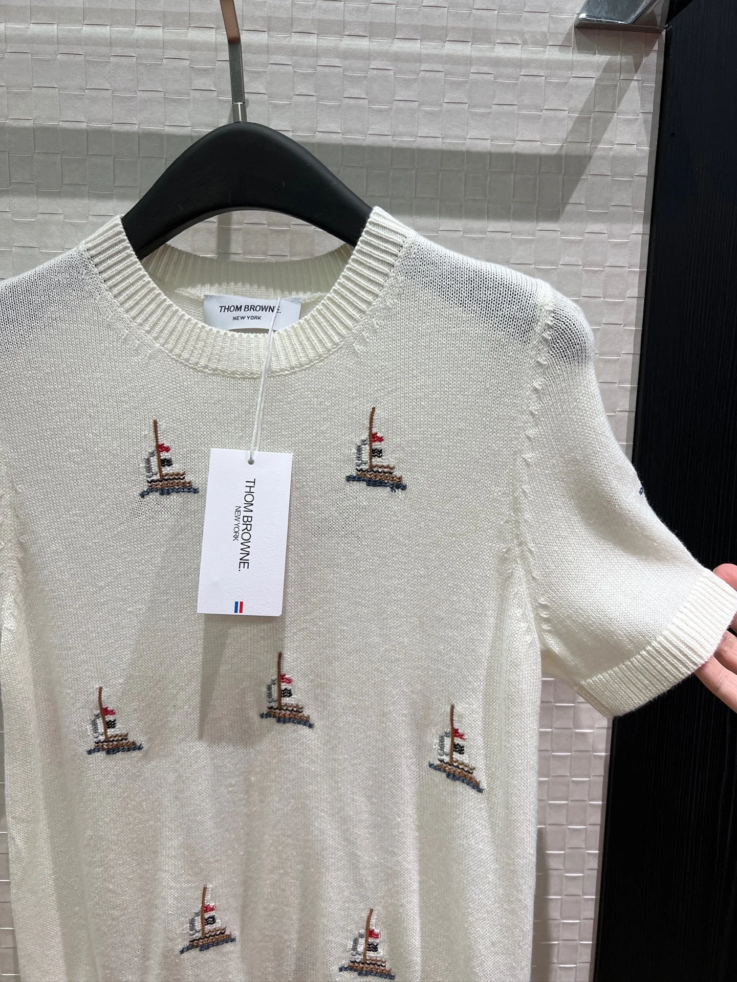THOM BROWNE Sweaters Cotton Knit S-M-L B20202608040994 - Image 2