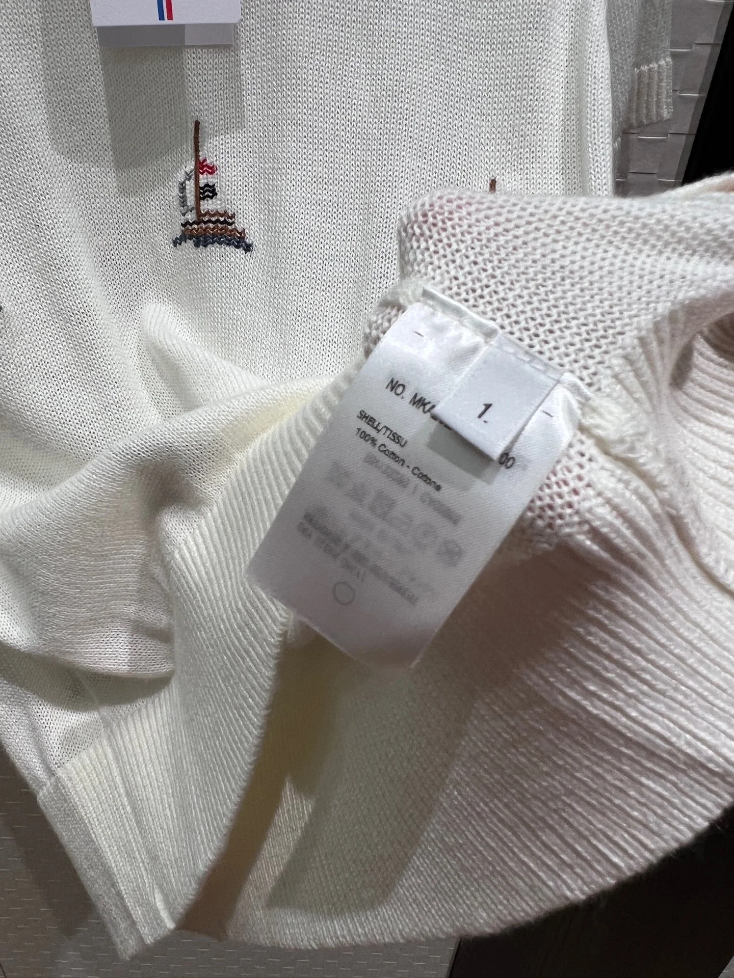 THOM BROWNE Sweaters Cotton Knit S-M-L B20202608040994 - Image 4