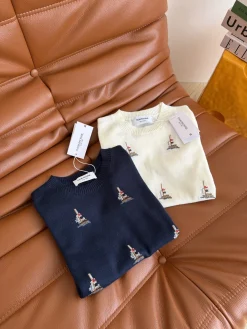 Alternative view of THOM BROWNE Sweaters Cotton Yarn Two Sizes Three Codes B15202608041816