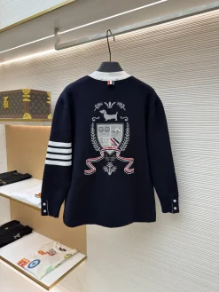 Alternative view of THOM BROWNE Sweaters Wool Blend 1-4 B95202608060469