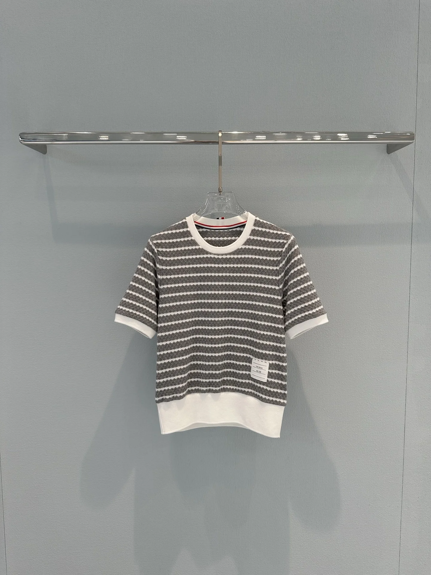 THOM BROWNE T-shirts Knit Cotton S M L B20202608042779
