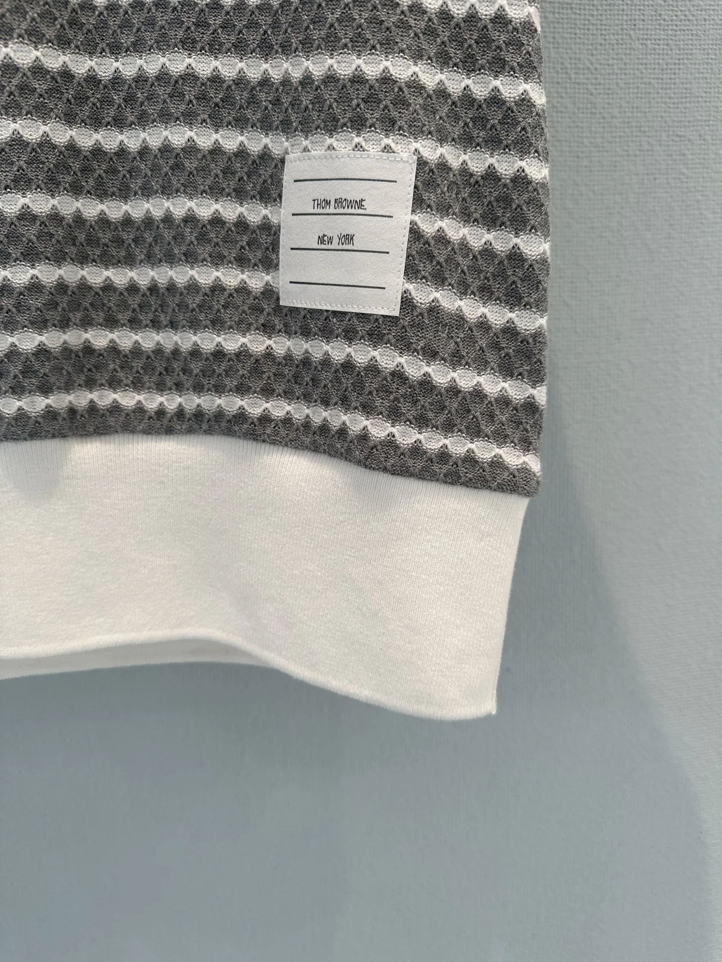 THOM BROWNE T-shirts Knit Cotton S M L B20202608042779 - Image 10