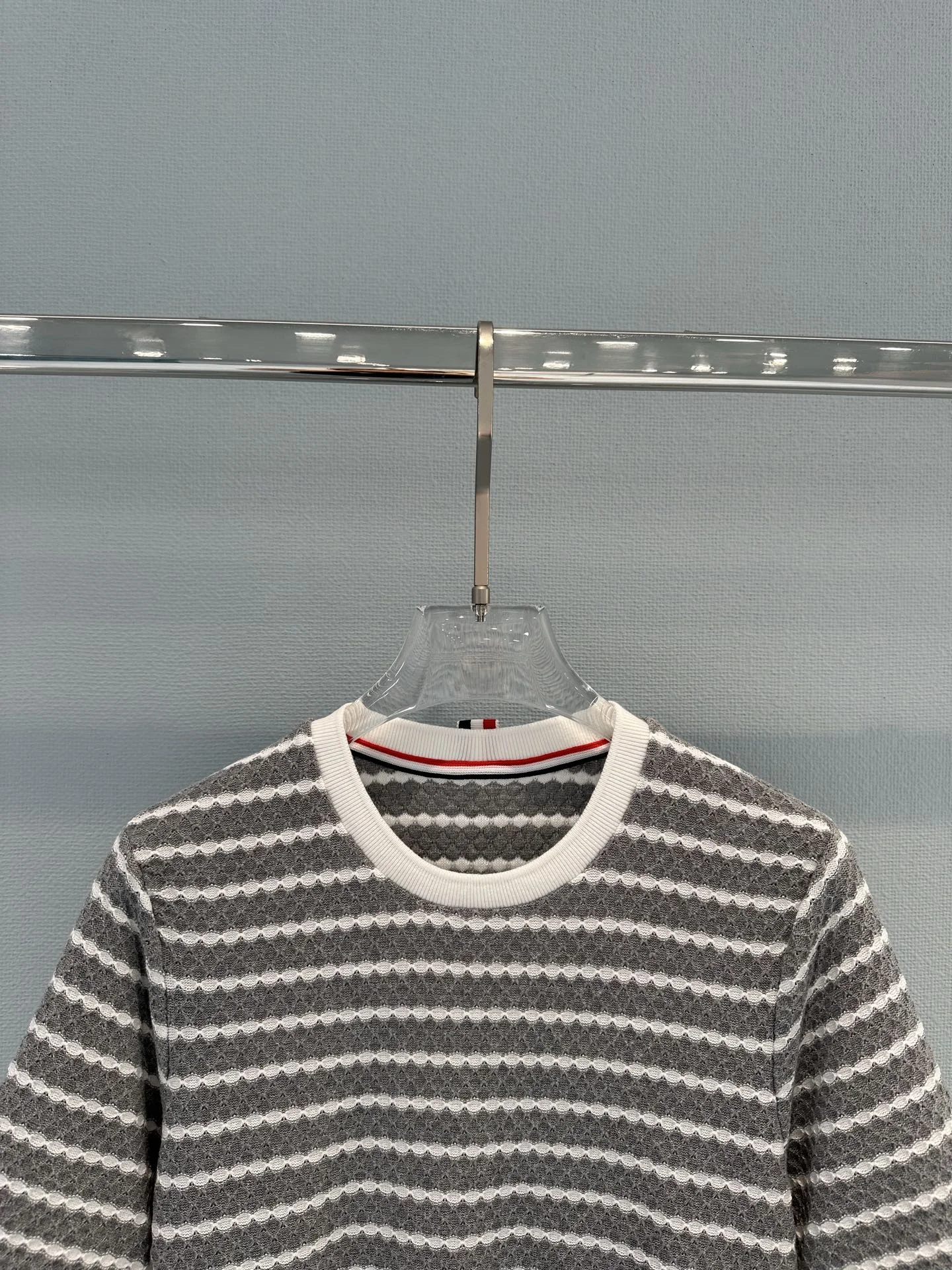 THOM BROWNE T-shirts Knit Cotton S M L B20202608042779 - Image 4