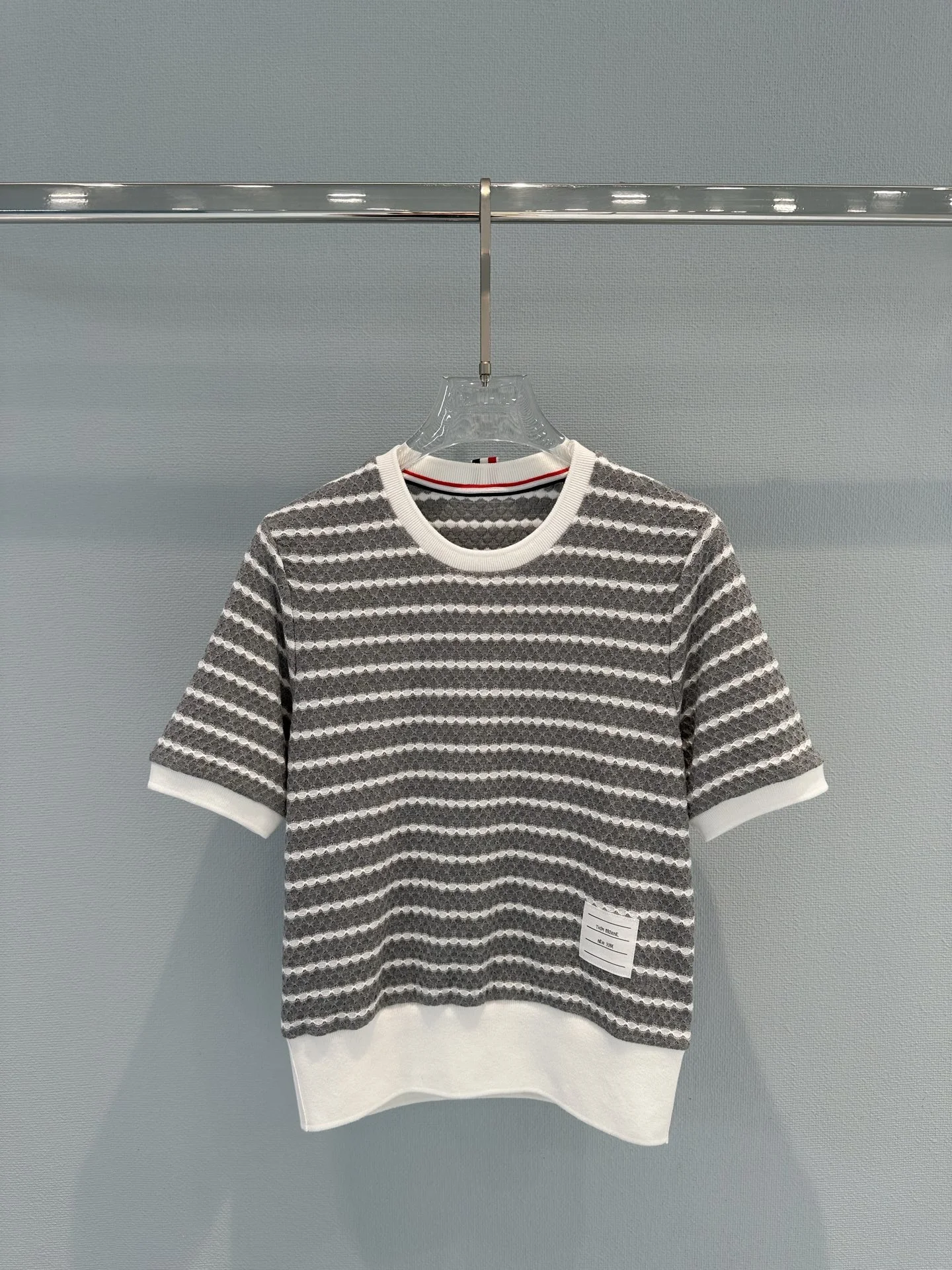 THOM BROWNE T-shirts Knit Cotton S M L B20202608042779 - Image 5