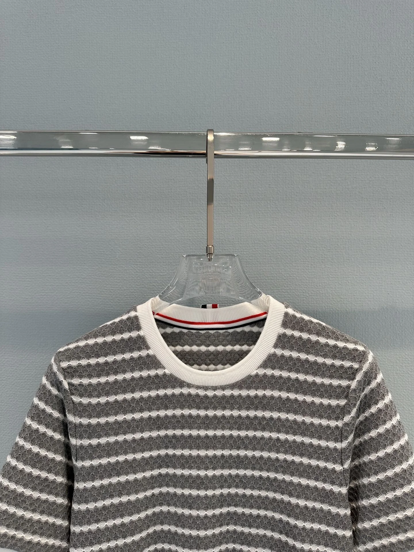 THOM BROWNE T-shirts Knit Cotton S M L B20202608042779 - Image 6