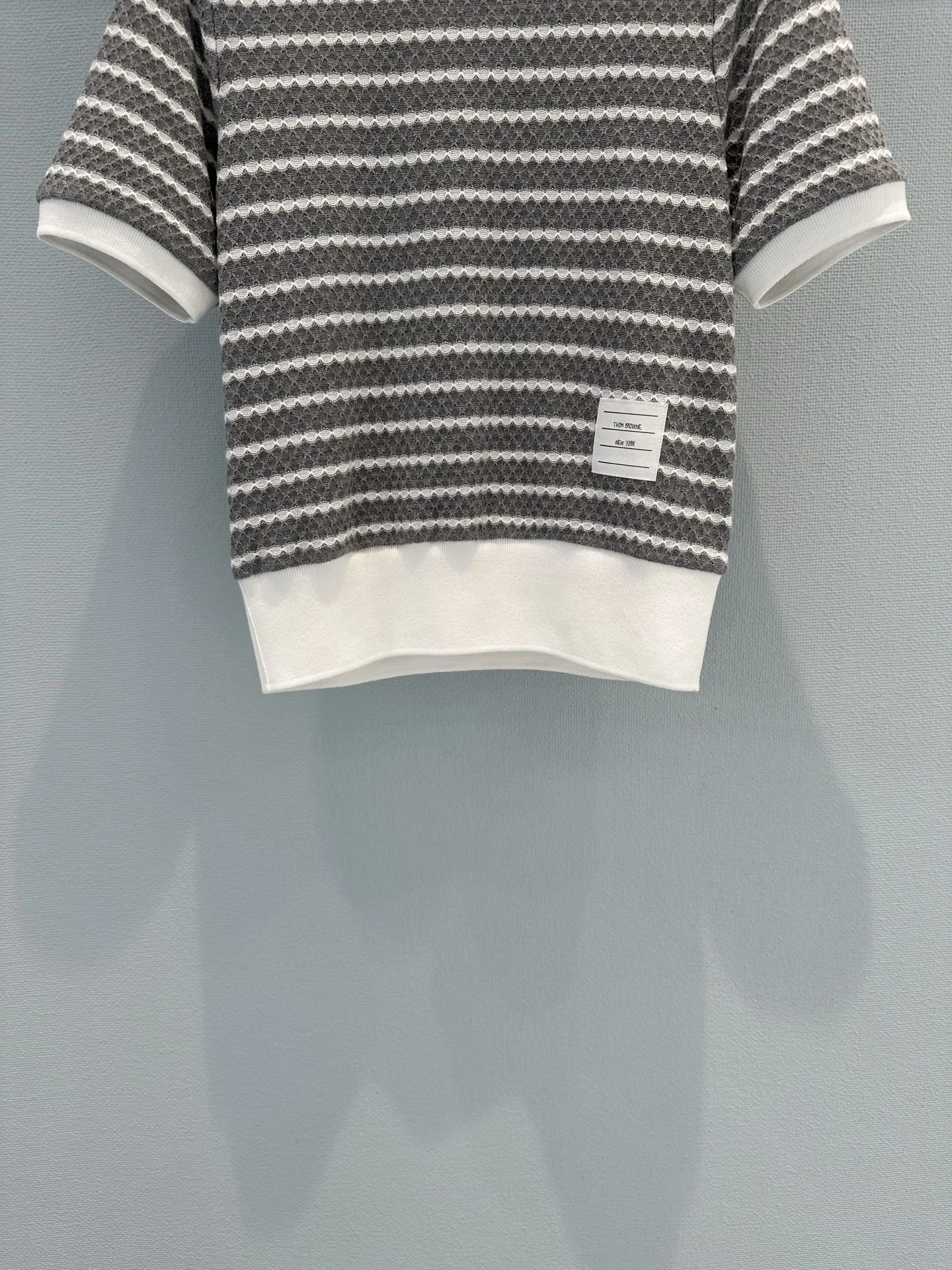 THOM BROWNE T-shirts Knit Cotton S M L B20202608042779 - Image 7