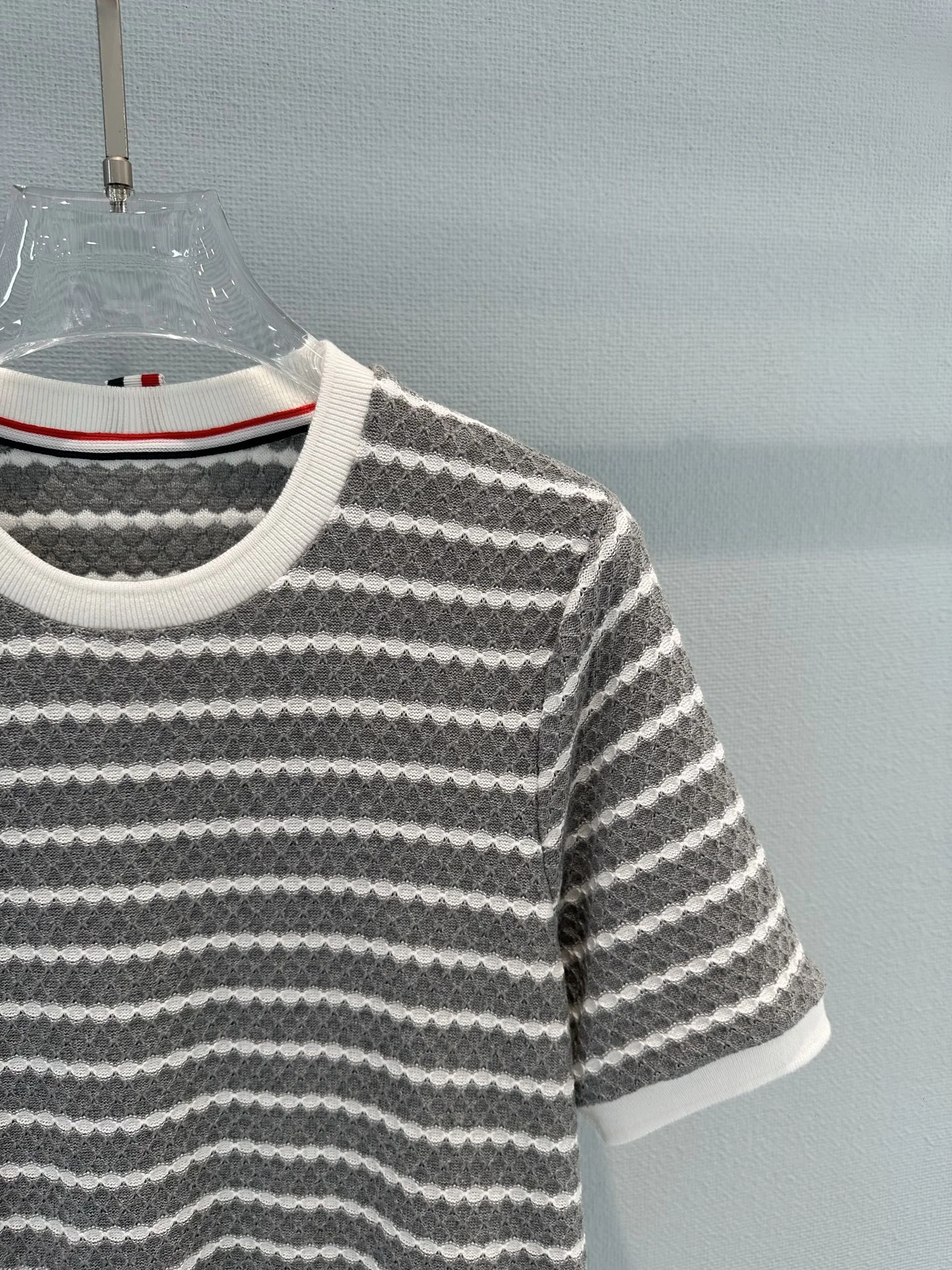 THOM BROWNE T-shirts Knit Cotton S M L B20202608042779 - Image 8