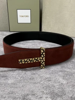 Alternative view of TOM FORD Belts Top Grain Leather A70202608050549