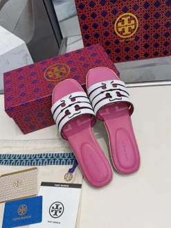 TORY BURCH Slides Cowhide Leather EU36-42 A40202608033064