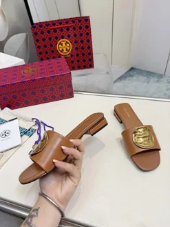 TORY BURCH Slides Leather EU36-42 A40202608033073