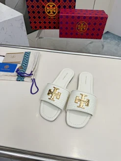 Alternative view of TORY BURCH Slides Rubber Metal EU36-42 A40202608033090